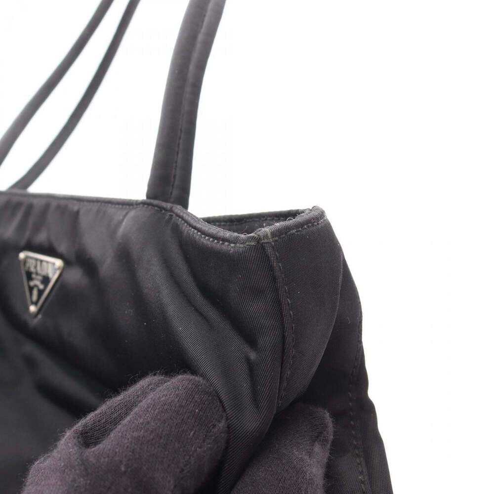 PRADA Black Leather Shoulder Bag - Picture 9 of 13